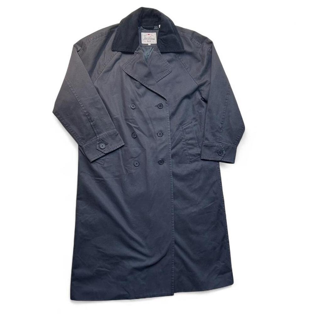 Levi's Jeans Bree Barn Trench Coat Grey 100% Cotton Twill MSRP $168 XL
